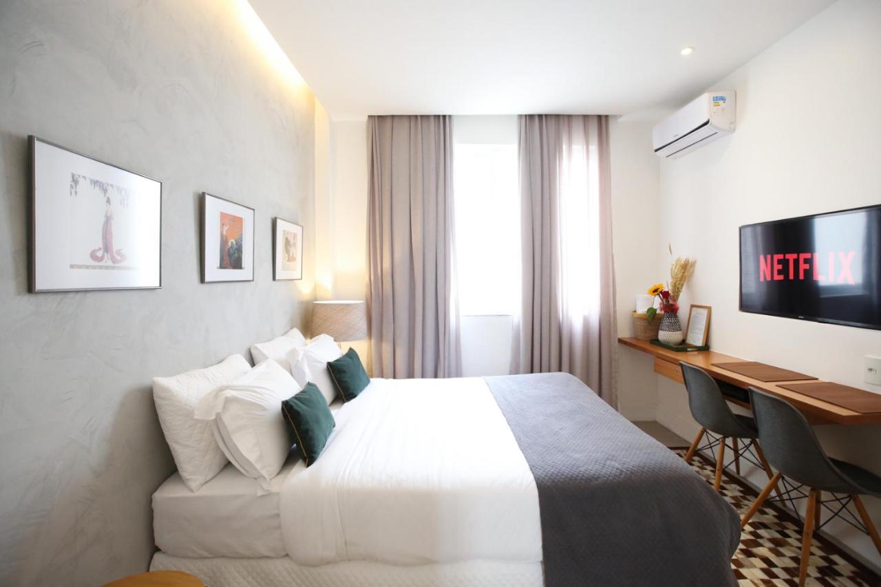 Unhotel - Aluguel De Temporada Avenida Atlantica, Posto 6 - Praia De Copacabana ริโอเดจาเนโร ภายนอก รูปภาพ